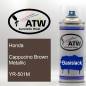 Preview: Honda, Cappucino Brown Metallic, YR-501M: 400ml Sprühdose, von ATW Autoteile West.